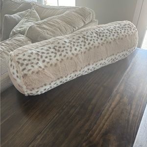 Fawn bolster pillow